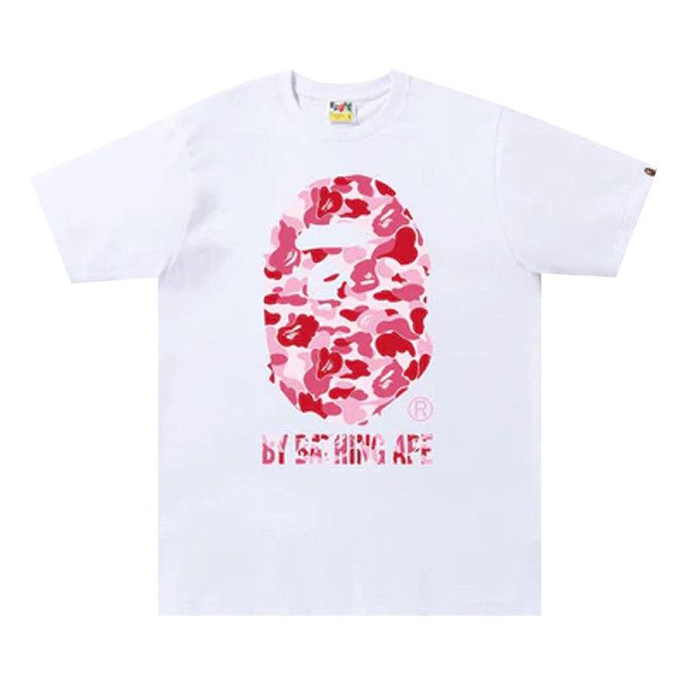 

Футболка BAPE ABC Camo By Bathing Ape Tee, White/Pink