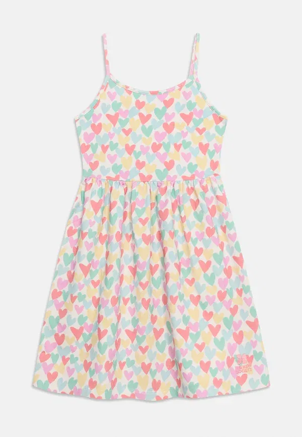 Платье Anis dress hearts print jersey dress The New Society, разноцветное — фото 3