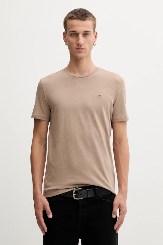 

Футболка Tommy Jeans, коричневый