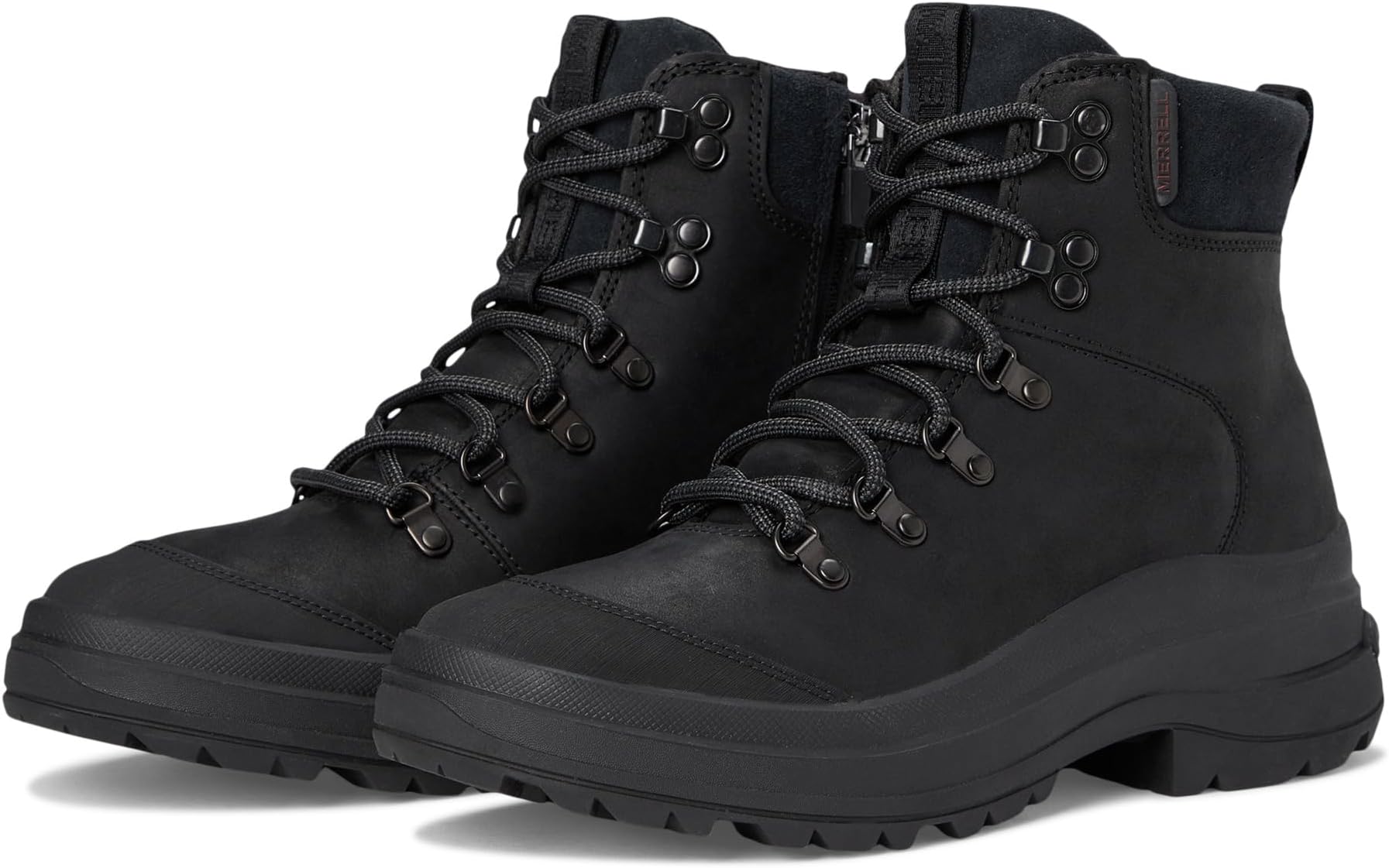 

Походные ботинки Merrell Harper Lace Zip Waterproof, черный