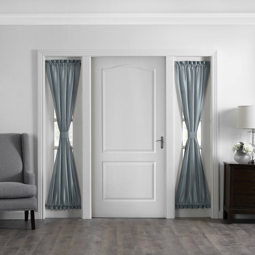 

Elrene Home Fashions Colette Оконная панель боковой двери из искусственного шелка, 28 x 72 дюйма, цвет Mineral
