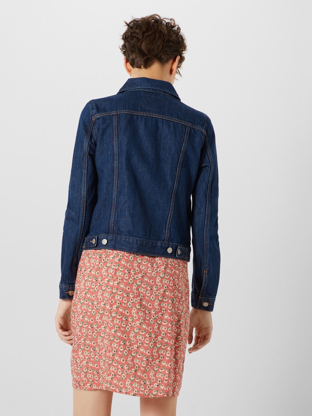 Межсезонная куртка LEVIS ORIGINAL TRUCKER DARK INDIGO - FLAT FINISH, синий — фото 4