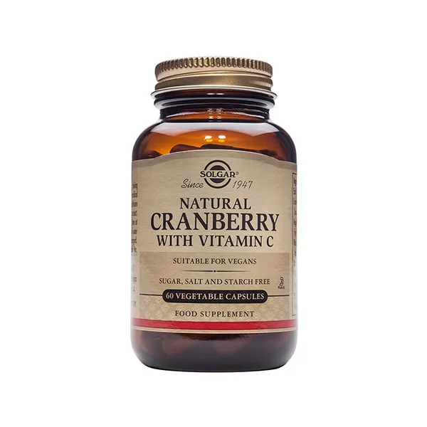 

Биологически активная добавка Arándano Natural Con Vitamina C Solgar, 60 UD