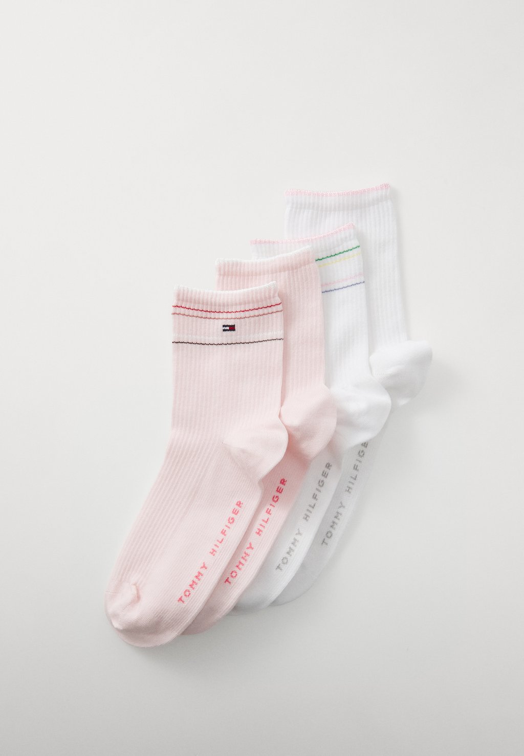

Носки SHORT SOCK SHINE 4 PACK Tommy Hilfiger, розовый