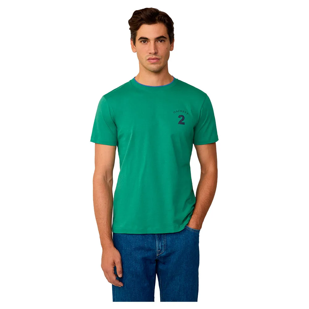 

Футболка с коротким рукавом Hackett Heritage Number, зеленый