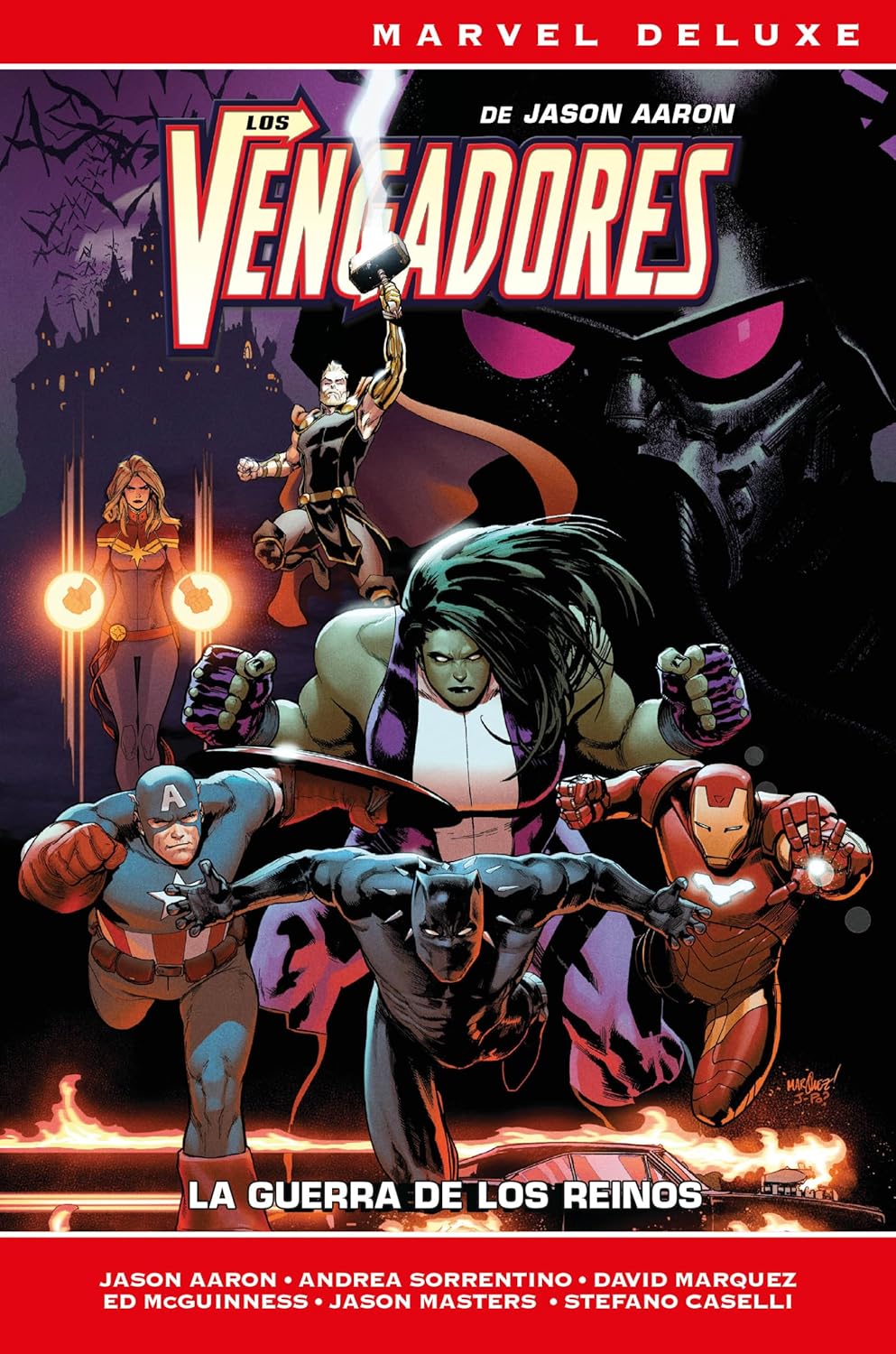 

Marvel deluxe los vengadores de jason aaron 2. la guerra de los reinos (PANINI ESPAÑA S.A.)