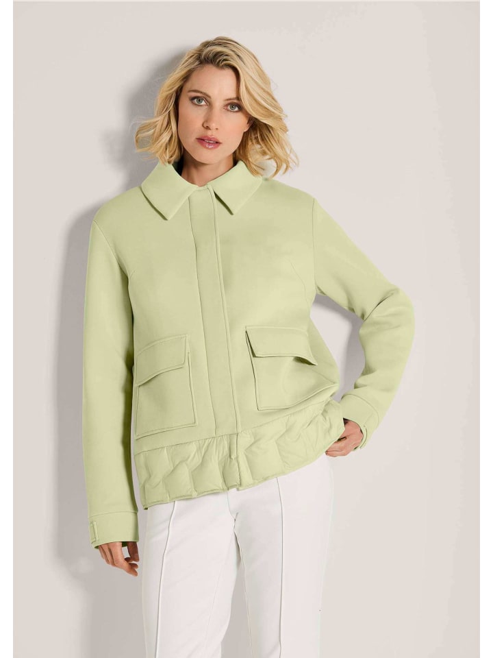 

MADELEINE Короткая куртка на кнопках, светло-зеленого цвета