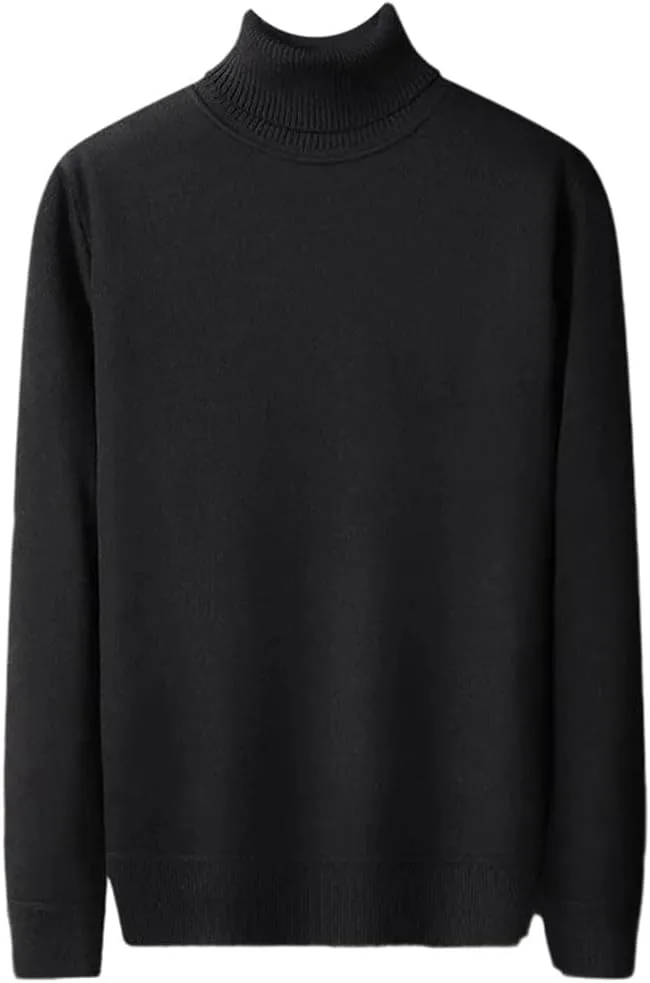 

Мужской свитер Slim Fit с высоким воротником