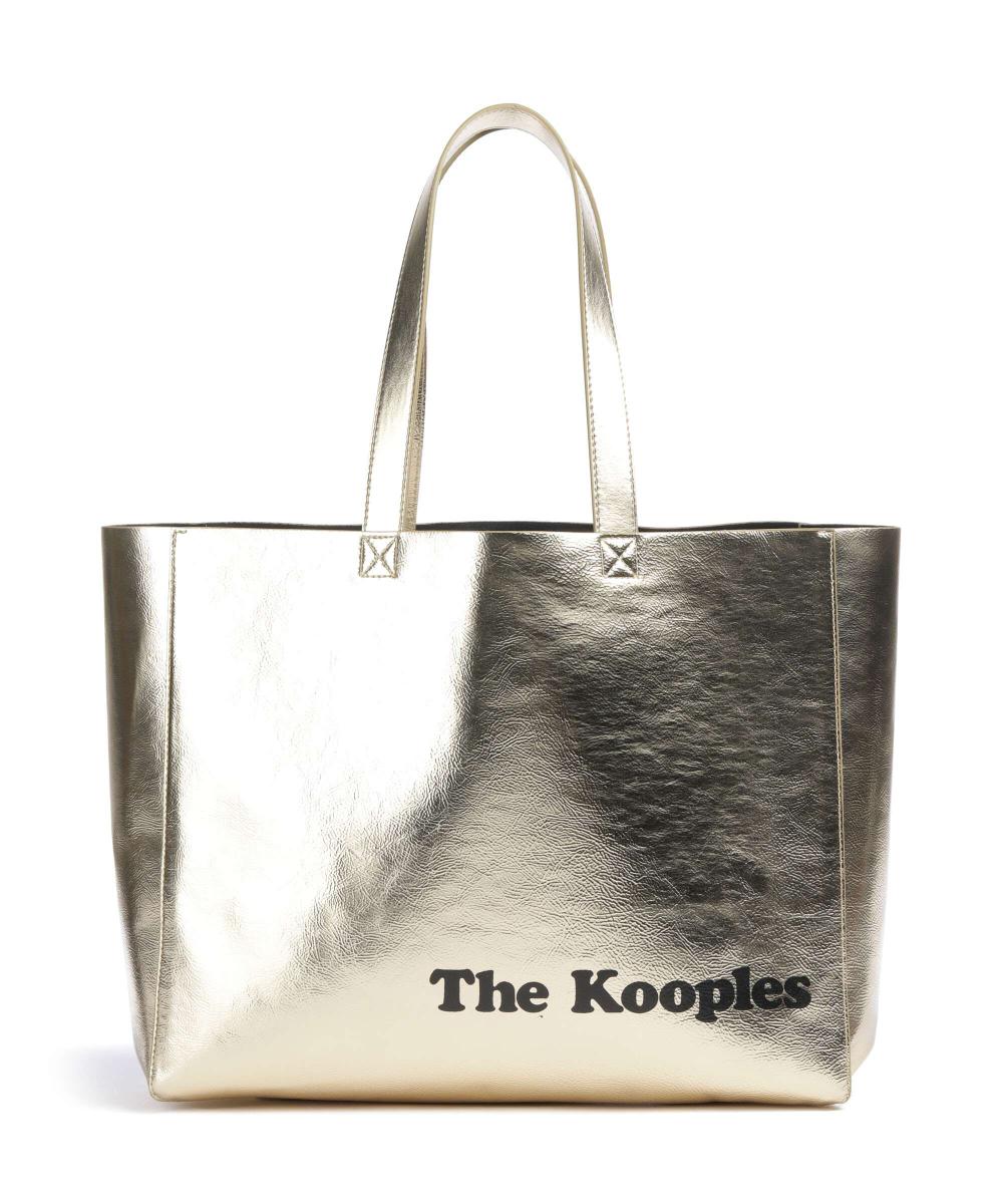 

Сумка-Шоппер из искусственной кожи The Kooples, золотой