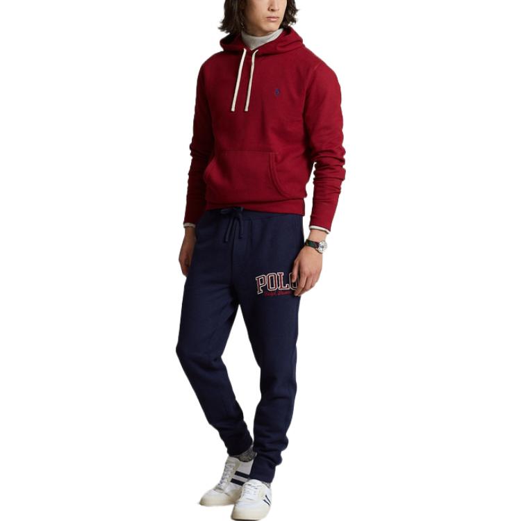 Футболка поло FW22 Вязаные спортивные брюки Мужские Navy Polo Ralph Lauren, Морской синий — фото 3
