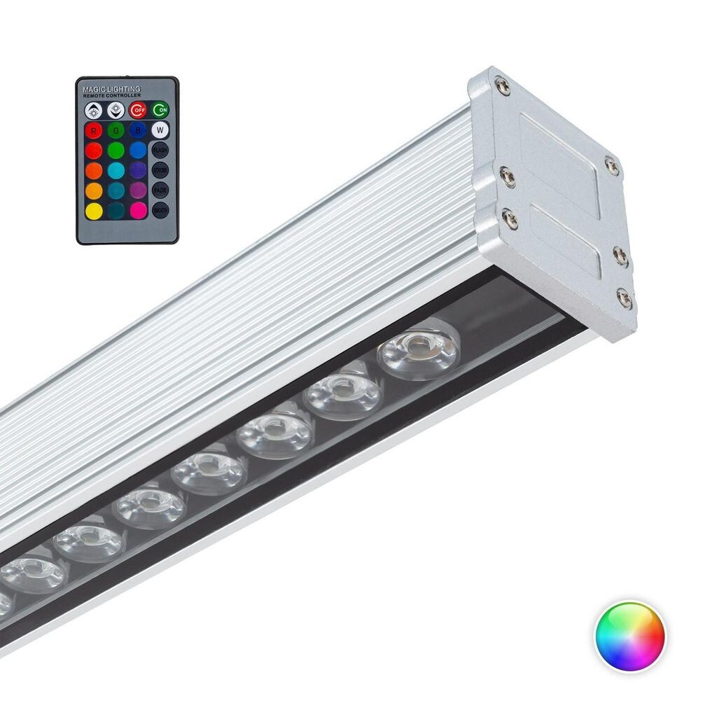

Светодиодный настенный светильник 1000мм 36Вт IP65 RGB RGB LEDKIA