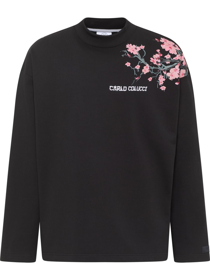 

Толстовка Carlo Colucci Sweatshirt Dragogna, черный