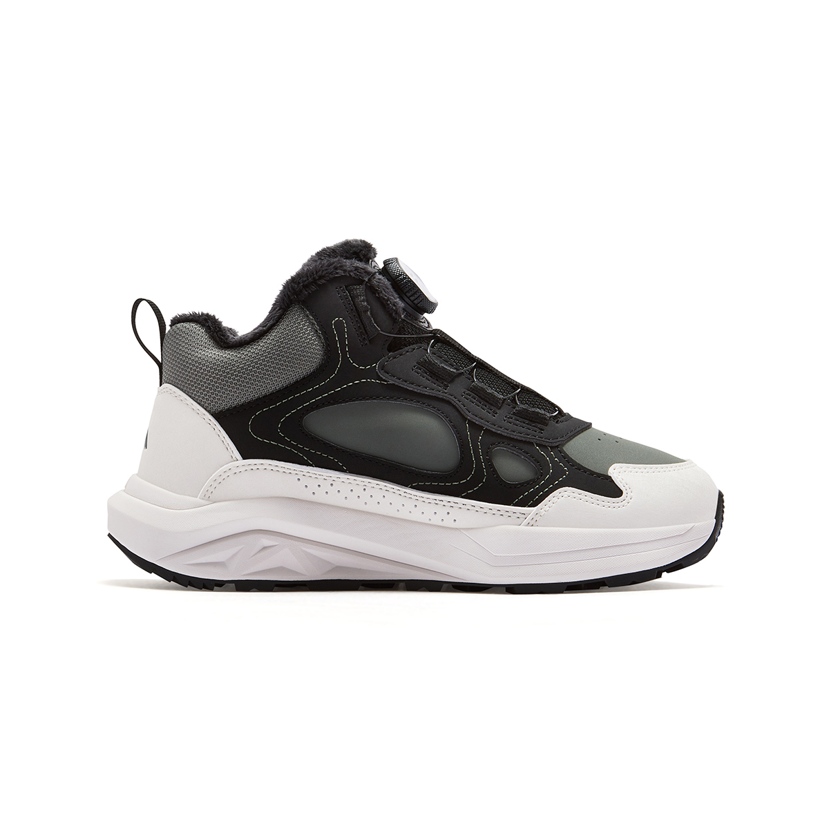 FILA KIDS SEASON FSW нескользящие устойчивые к истиранию утепленные ботинки Agave Green/Black Kids' — фото 3