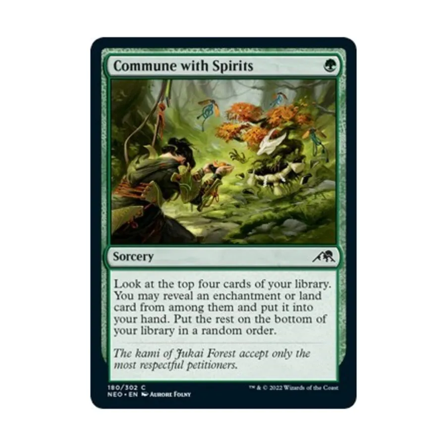 

CCG Общение с духами (С), MTG - Kamigawa : Neon Dynasty