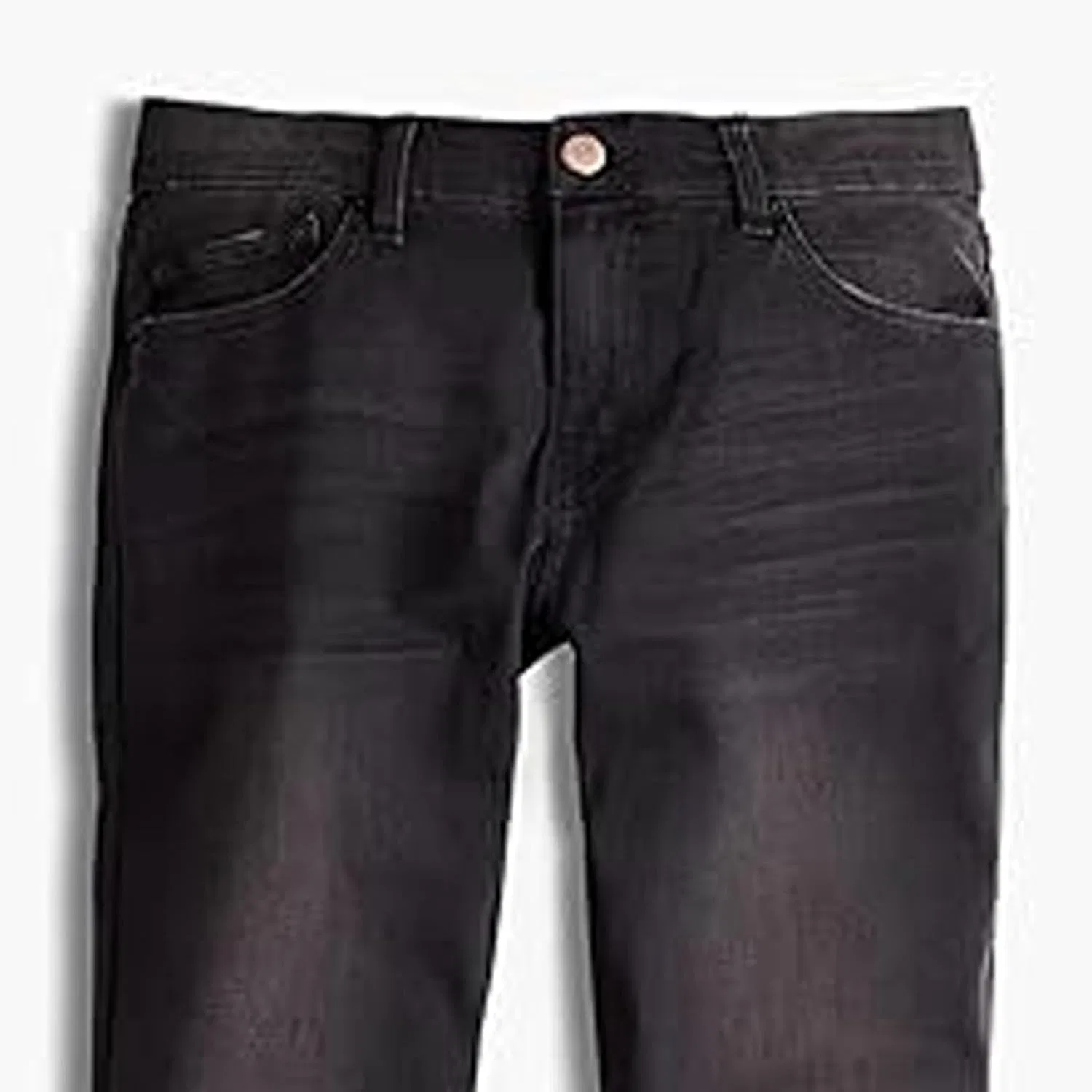 Джинсы Relaxed Fit, серый — фото 4