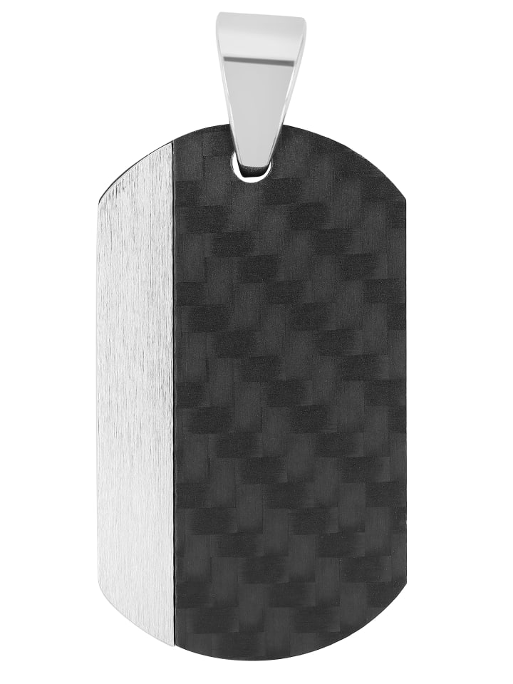 

Adeliás Мужской кулон - гравированный кулон из нержавеющей стали черного цвета