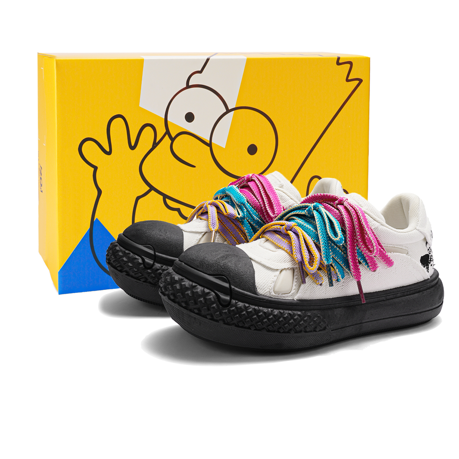 

The Simpsons Кроссовки Unisex Low top черные/ванильные экрю/бежевые черно-бежевые, цвет Beige Black