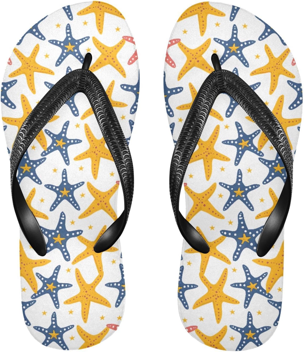 

Женские и мужские шлепанцы с морской звездой и ракушкой, женские тапочки, мужские сандалии, шлепанцы для душа, летние нескользящие шлепанцы для плавания, пляжа и ванной Mnsruu, Starfish A8650