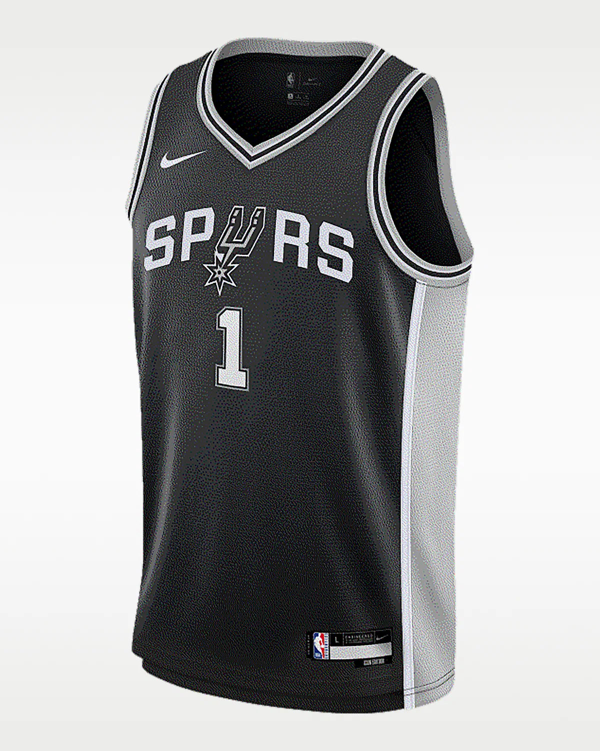 Детская Nike NBA Swingman Jersey Victor Wembanyama San Antonio Spurs 2023/24 Icon Edition, Black
