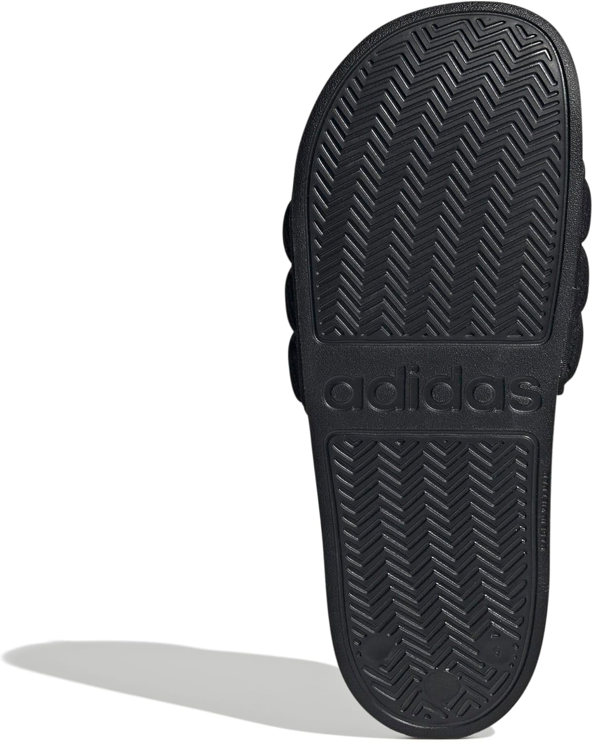 Сандалии adidas Adilette Suede для взрослых унисекс, черный — фото 3