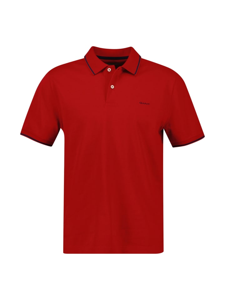 

Футболка поло Gant, цвет rot (ruby red)