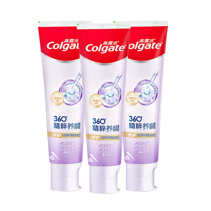 Набор зубных паст Colgate 360°, очищающая 120 гх2 + лечебная 120 гх2 + освежающая 120 гх2 — фото 3
