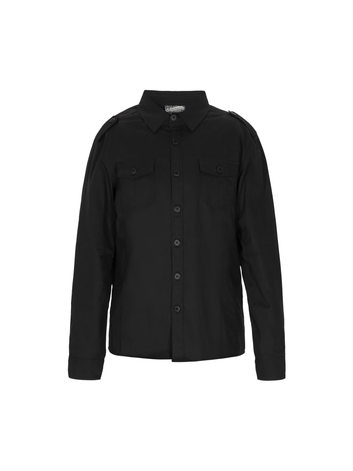 

DreiMaster Мужская рубашка черного цвета