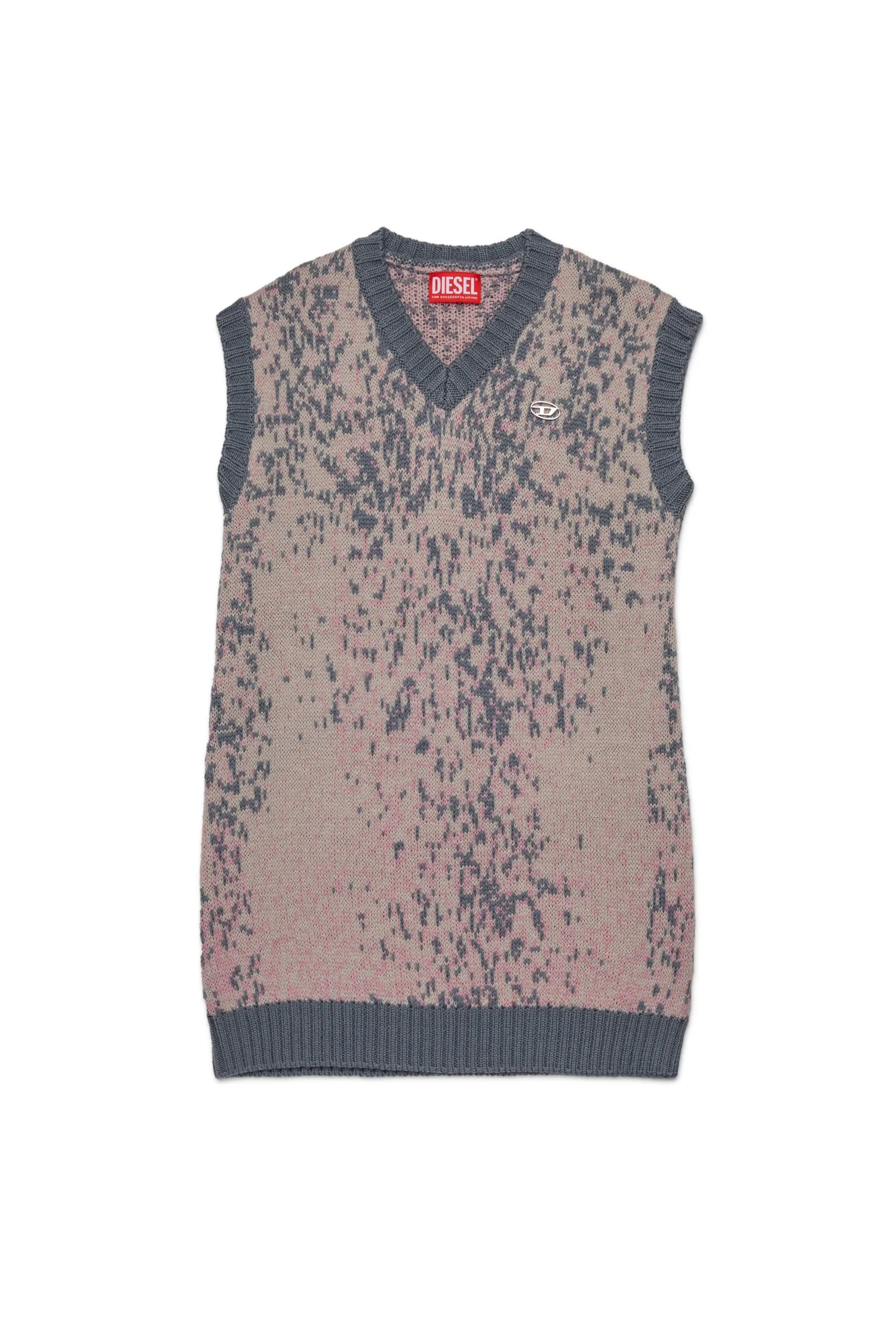 Детское вязаное платье DIAMA Diesel, Smoke Pink