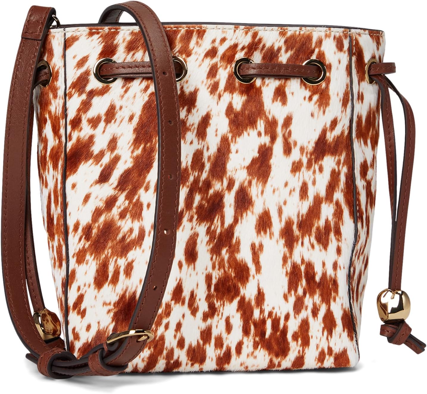 

Сумка кросс-боди Madewell Drawstring Crossbody-Cowhide, цвет Soft Mahogany Multi
