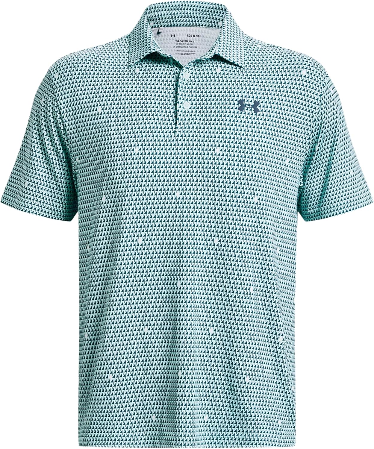 

Under Armour мужская поло Playoff 2.0 Heather, Fuse Teal/Petrol Blue - 470, Синий, Under Armour мужская поло Playoff 2.0 Heather, Fuse Teal/Petrol Blue - 470