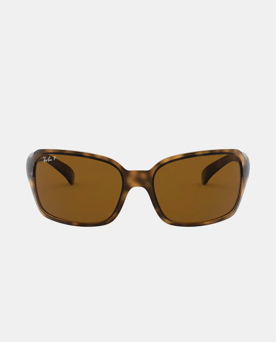 

Солнцезащитные очки 0RB3068 прямоугольные гавана Ray-Ban, коричневый