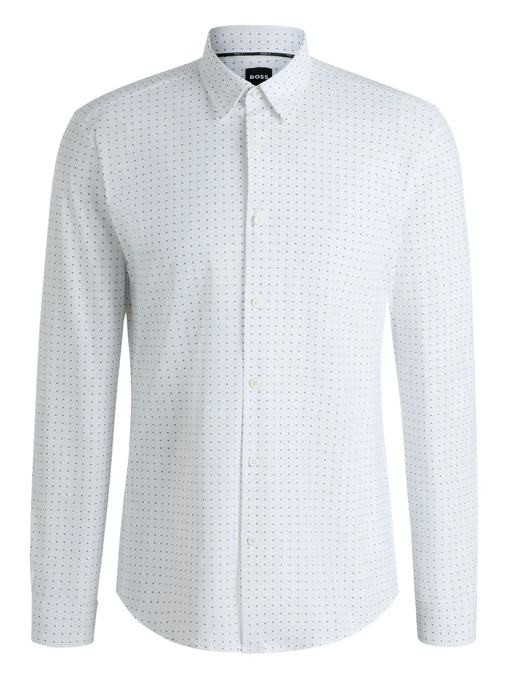 

Рубашка с узором Boss, белый