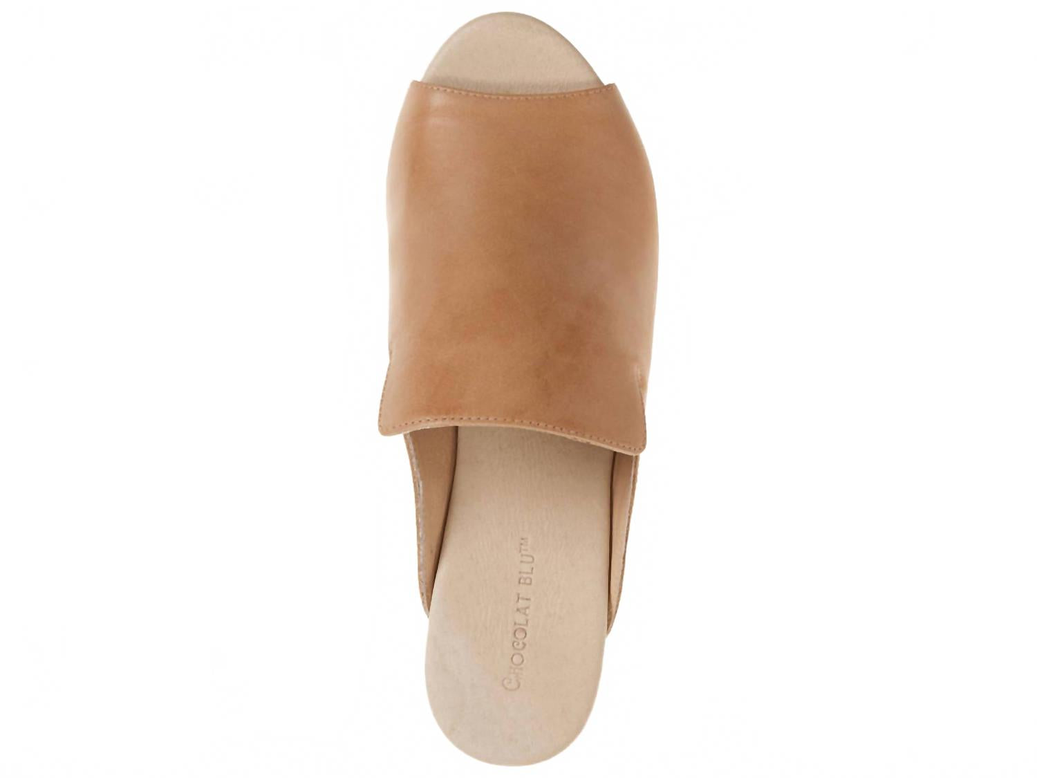 Женские мюли на платформе из песочной кожи CHOCOLAT BLU, Sand Leather — фото 3