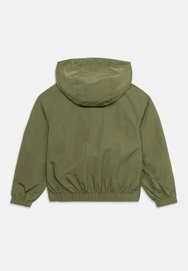 Куртка с капюшоном, легкая куртка унисекс Moschino, Olive Green — фото 2