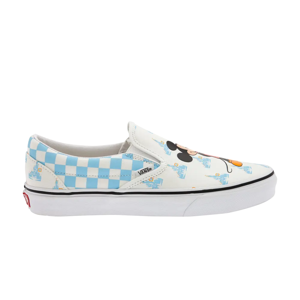 Слипоны Disney x Classic Vans, синий