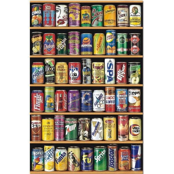 

Educa, пазл, Cans Miniature, 1000 шт.