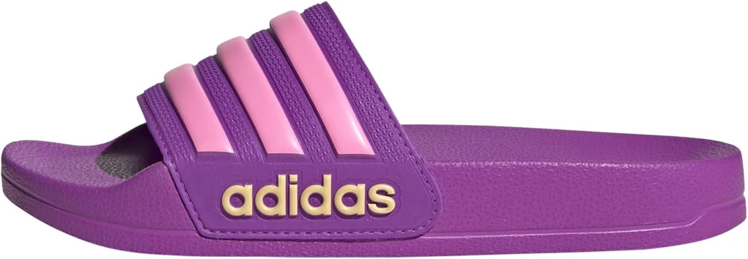 Шлепанцы для душа Adidas Kids Adilette, фиолетовый/розовый