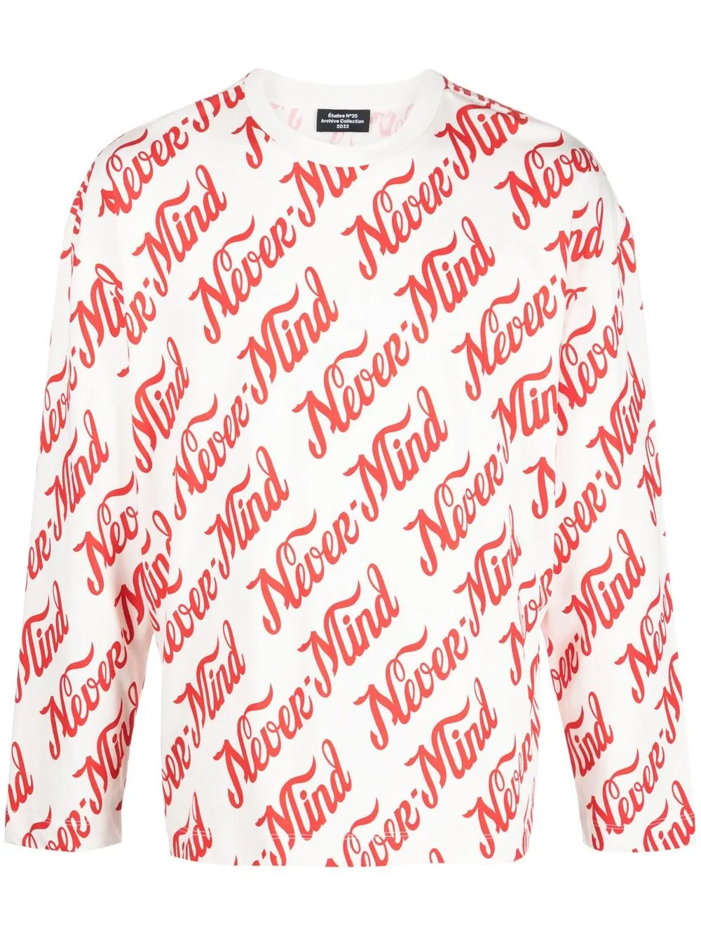 

Толстовка Nevermind Études Studio, белый