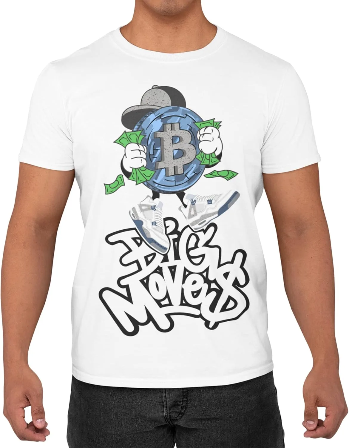 

Футболка Jordan 4 B-Coin Big Moves Midnight Navy House Of Tees