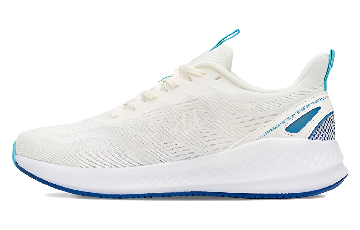 

Кроссовки SE для бега мужские с низким верхом Feather White/digital Blue 361°