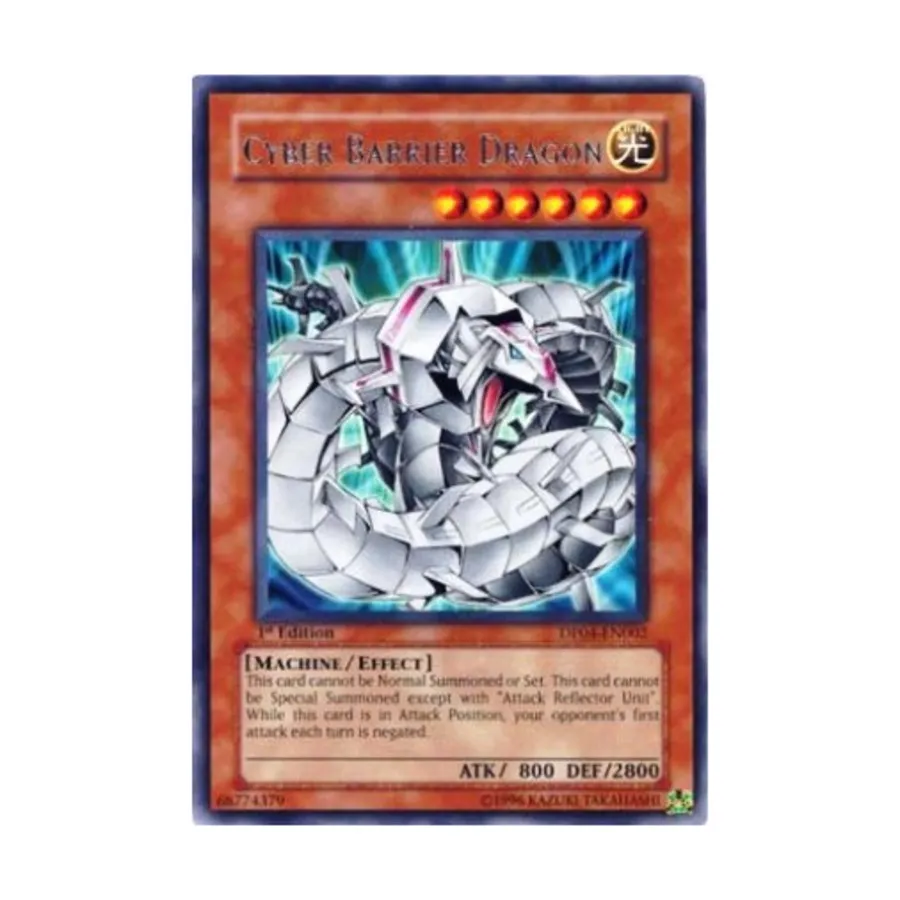 

CCG Кибербарьерный дракон (редкий), Yu-Gi-Oh - Duelist Pack - Zane Truesdale - Singles