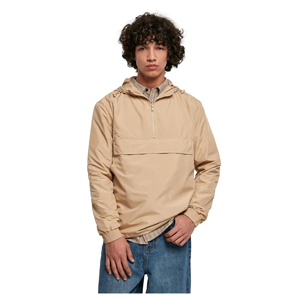 

Куртка Urban Classics Basic Pull Over, бежевый