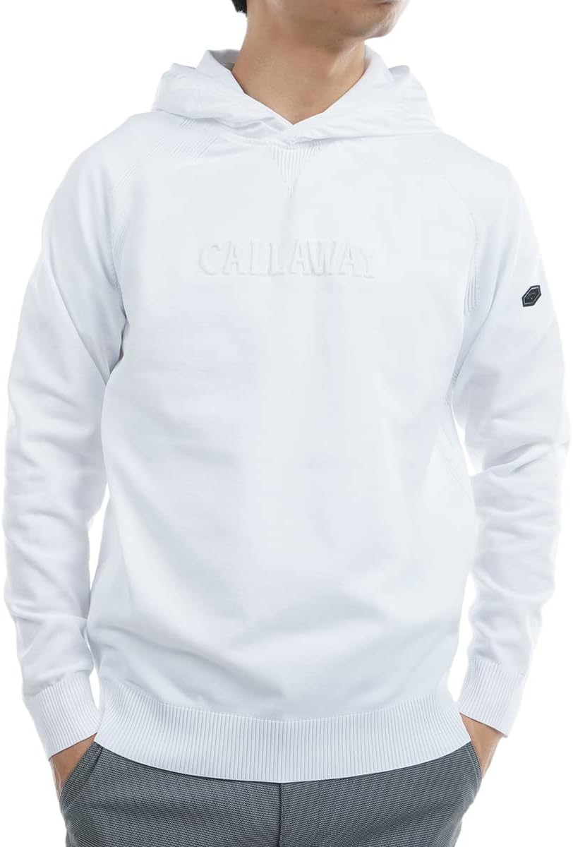 

Мужская толстовка Callaway C23118101 из технологичного трикотажа (с защитой от попадания пищи в ротанг) / для гольфа, белый