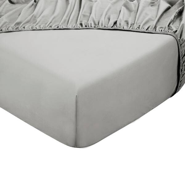 

Простыня на подгонке home uni Doubledry, серый