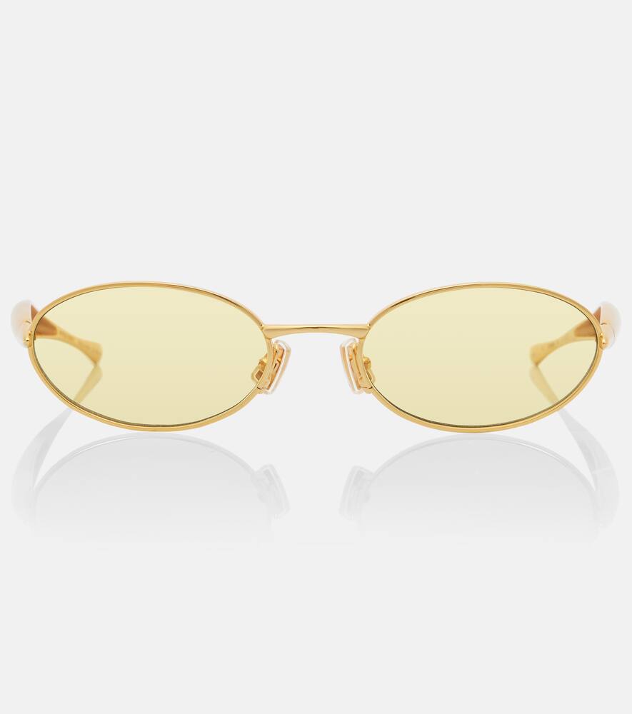 

Овальные солнцезащитные очки Sardine Bottega Veneta