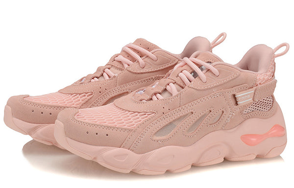 Кроссовки new york fashion week breathable lightweight casual dad shoes pink Li-Ning, розовый — фото 3