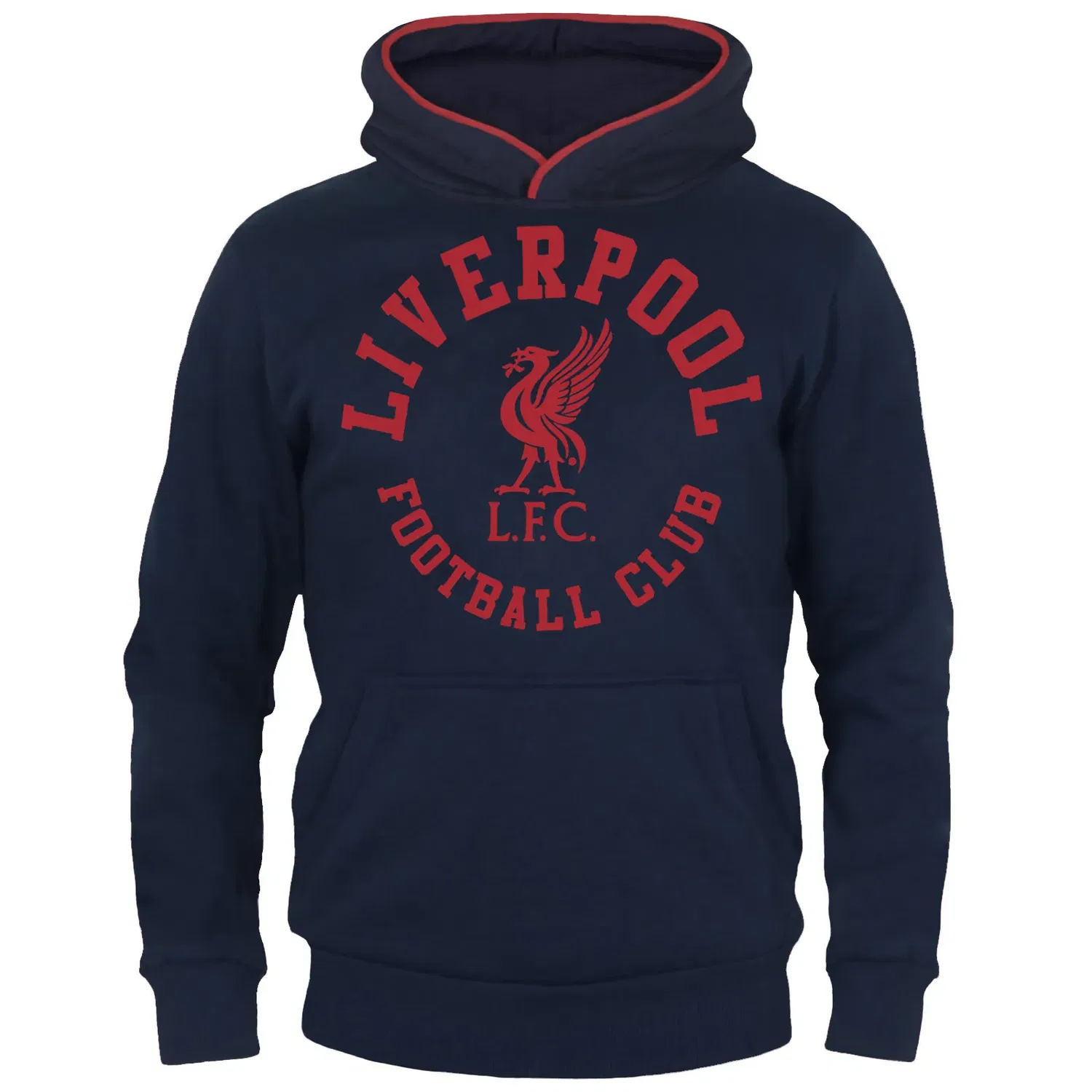 Детская худи Liverpool FC с логотипом, темно-синий