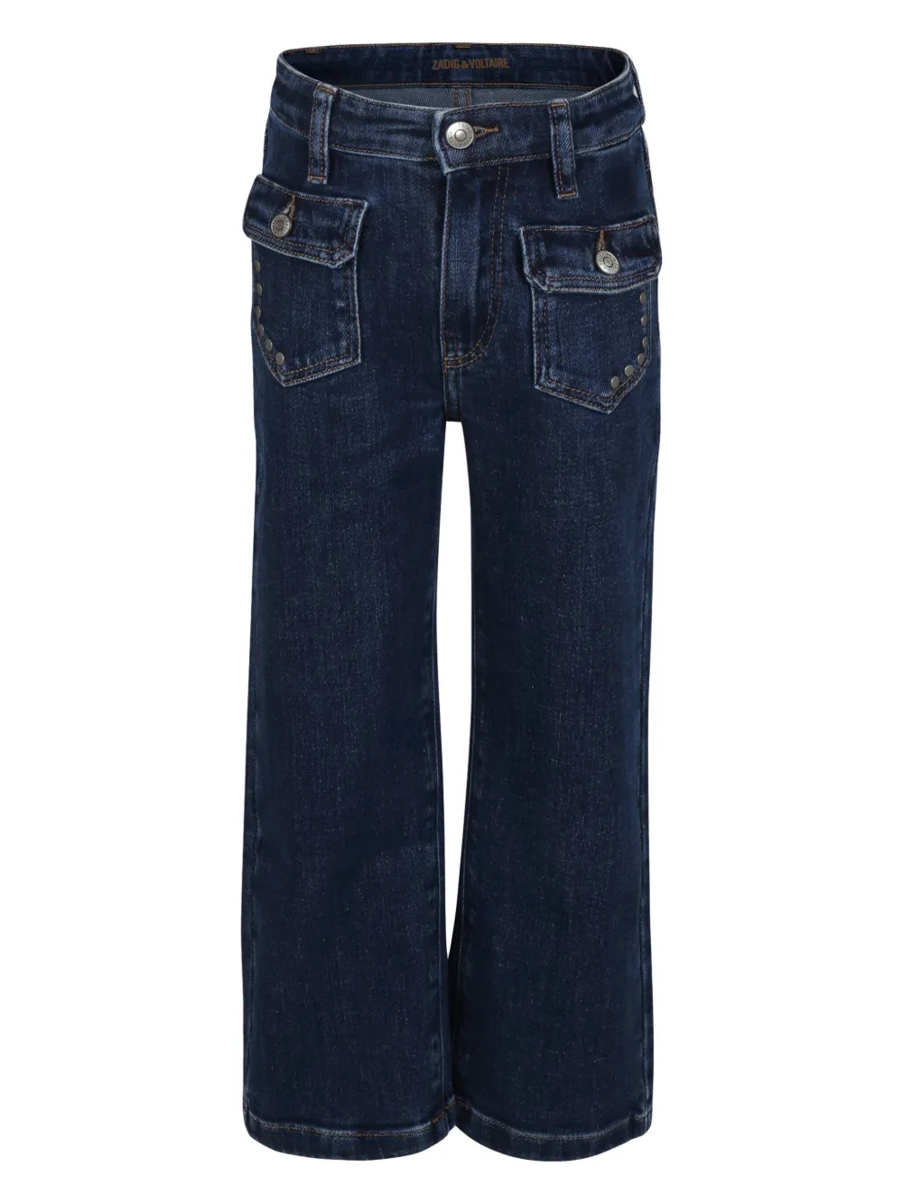 

Прямые джинсы Zadig & Voltaire Kids, синий