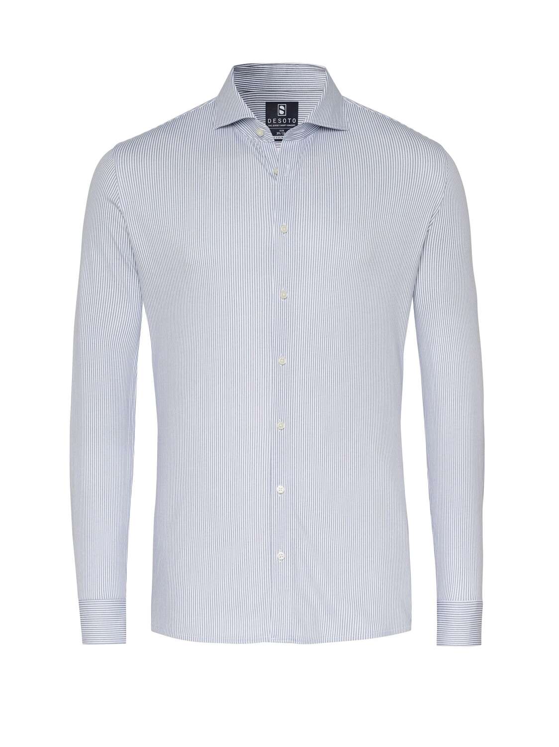 

DESOTO Рубашка в облегающем крое с пуговицами в цвете Navy