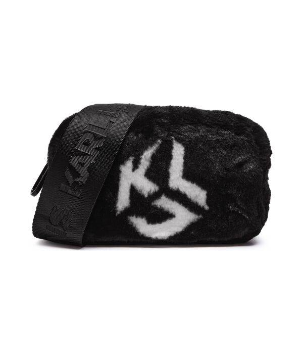 

Сумка мессенджер женская Karl Lagerfeld Jeans из искусственного меха, черный